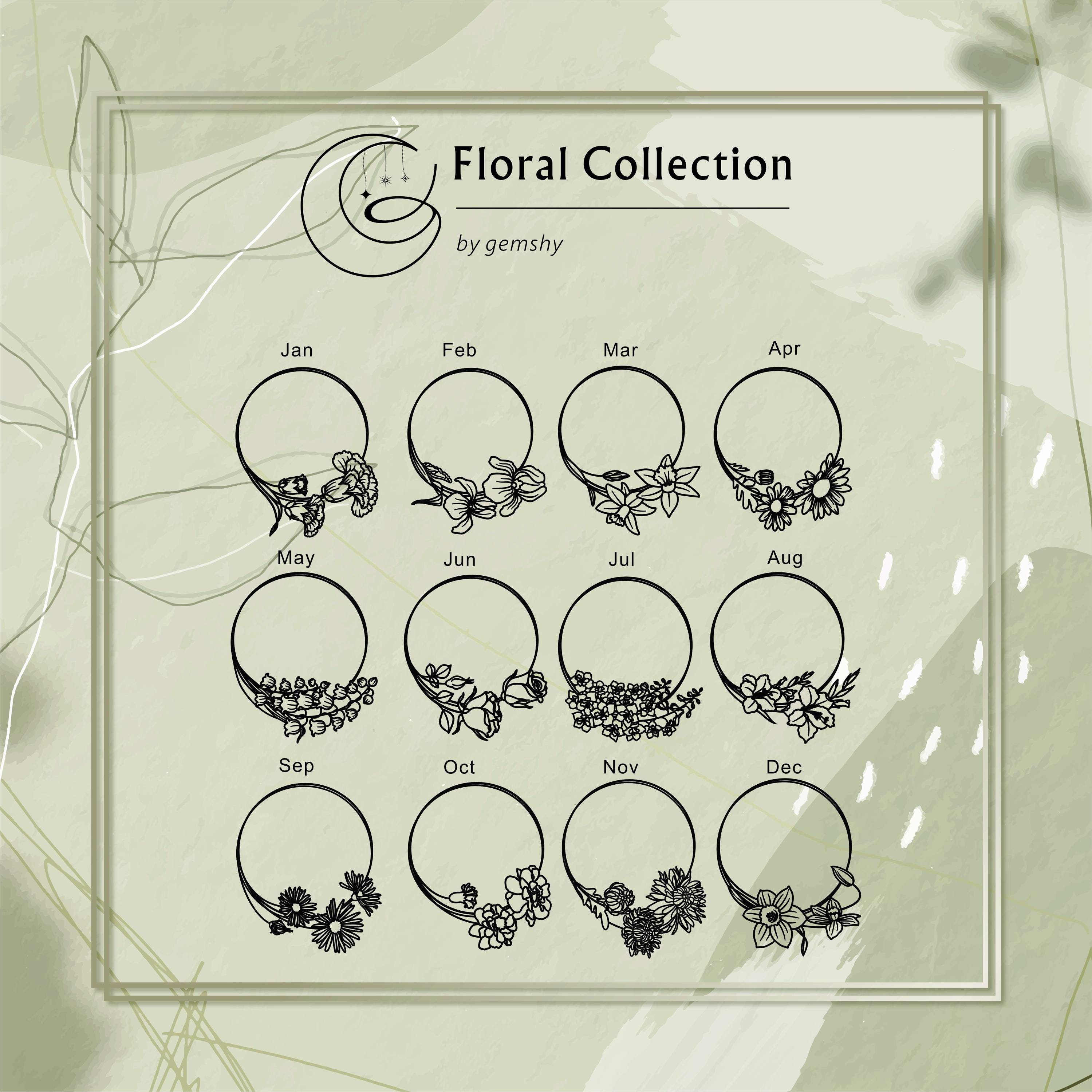 Birthflower Necklace