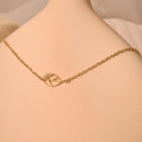 Leaf Charm Necklace