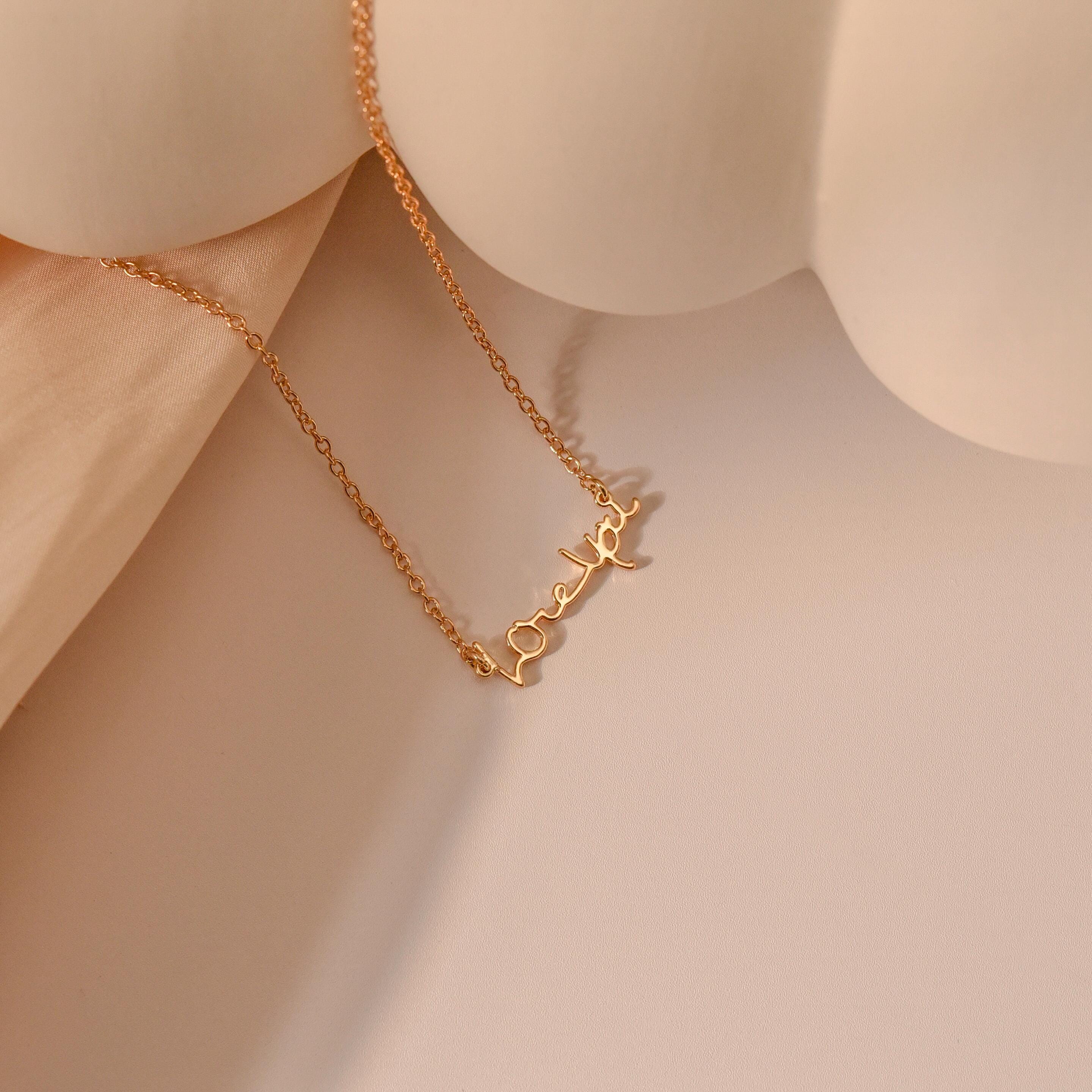 Handwriting Necklace
