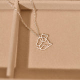 Cat Necklace, Dog Necklace, Pet Lover Necklace, Dog Lover Necklace, Pendant Necklace, Gift Animal Lover, Birthday Gift, Gift for Her, GS0031