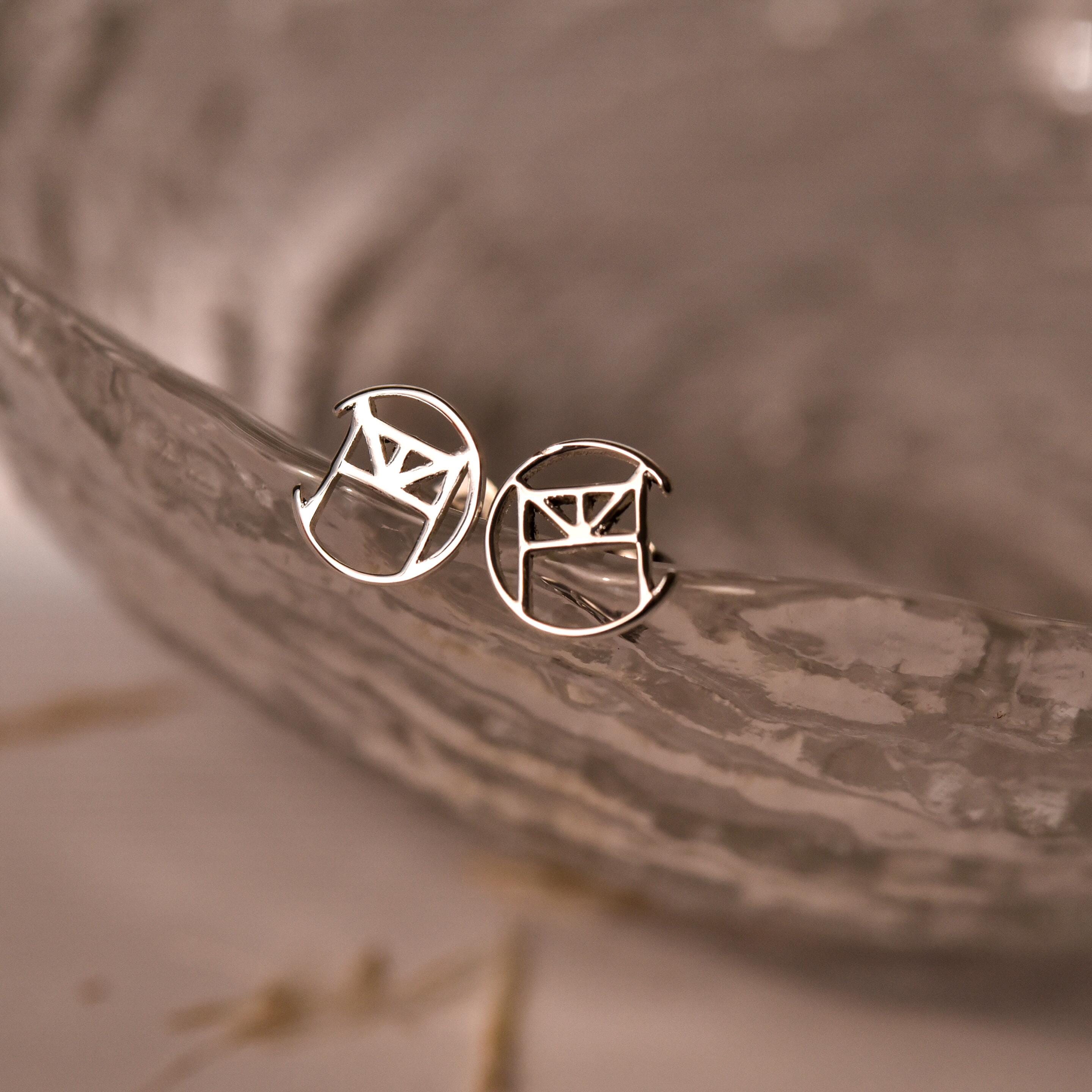 Personalized Name Stud Earrings