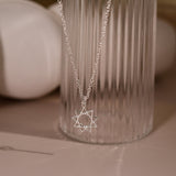 Baha'i Faith Necklace, Nine Point Bahai Star Necklace, Silver Baha'i Necklace, Gifts for Her, Wedding Gifts, Birthday Gifts, GS0039