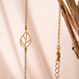 Leaf Charm Necklace