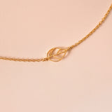 Leaf Charm Necklace