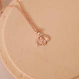 Bee Necklace, Dainty Bumble Bee Necklace, Honey Bee Charm Necklace, Anniversary Gifts, Gifts for Mom, Birthday Gifts, Gifts for Her, GS0020