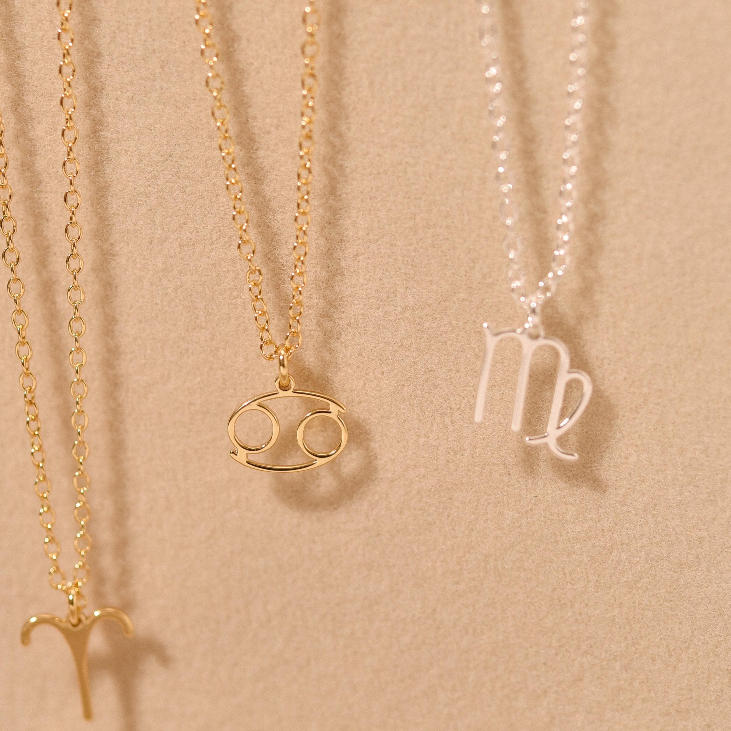 Sagittarius Necklace, Pisces Charm Necklace