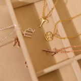 925 Sterling Silver Zodiac Necklace, Horoscope Charm Necklace, Taurus Necklace, Gifts for Mom, Birthday Gifts, Wedding Gifts. GS0026