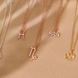 Sagittarius Necklace, Pisces Charm Necklace