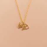 Origami Fish Necklace