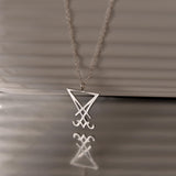 Sigil of Lucifer Necklace, Seal of Lucifer Pendant