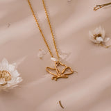 Minimalist Butterfly Necklace