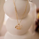 Minimalist Butterfly Necklace