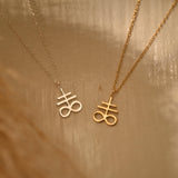 Leviathan Satan Cross Necklace