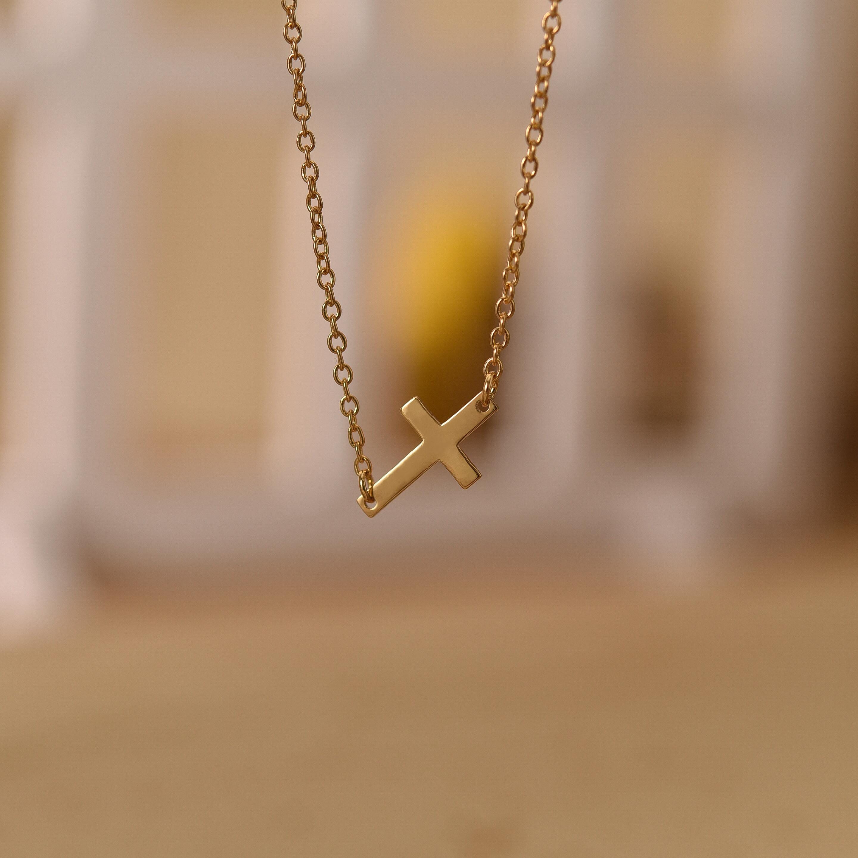 Family Cross Necklace