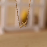 Family Cross Necklace