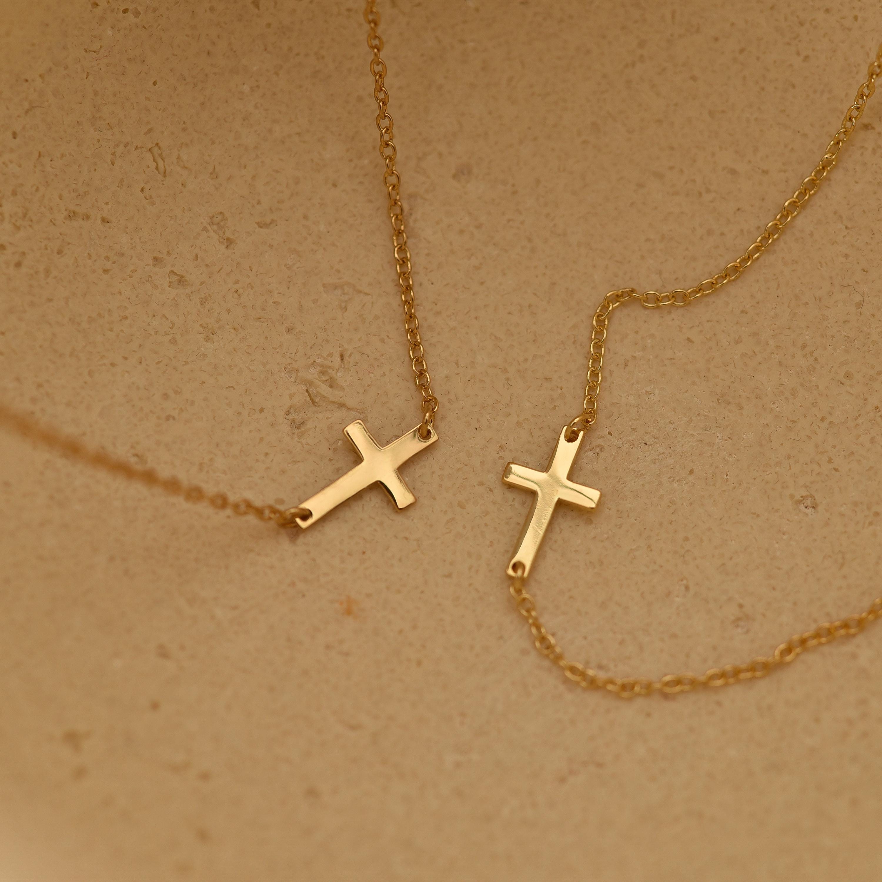 Family Cross Necklace