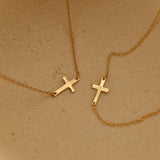 Family Cross Necklace