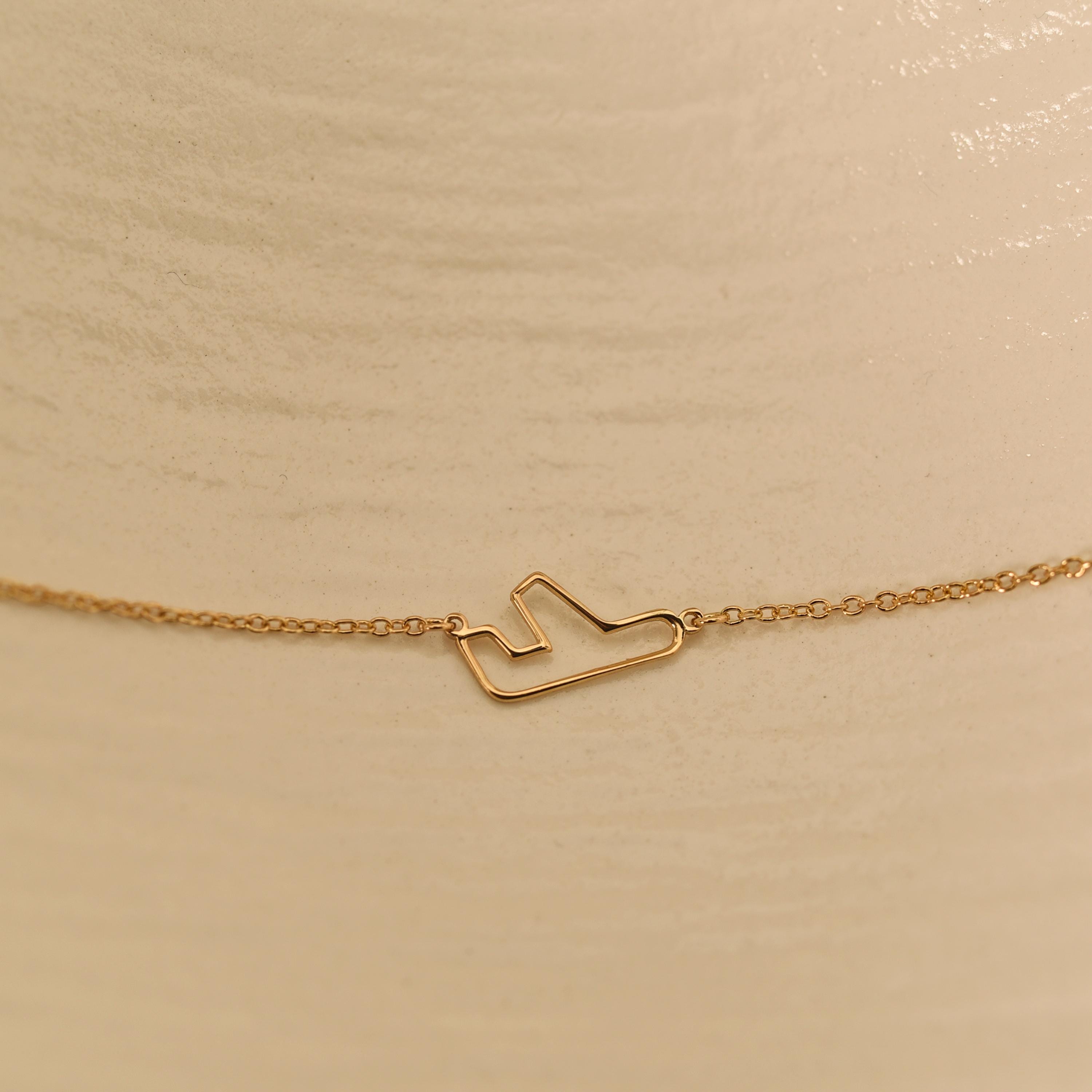 Dainty Airplane Necklace