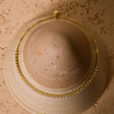 18K Gold Tennis Chain Bracelet, Diamond Bracelet, Moissanite Chain Bracelet, Cubic Zirconia Bracelet, Wedding Gifts, Best Friend Gift, K0079