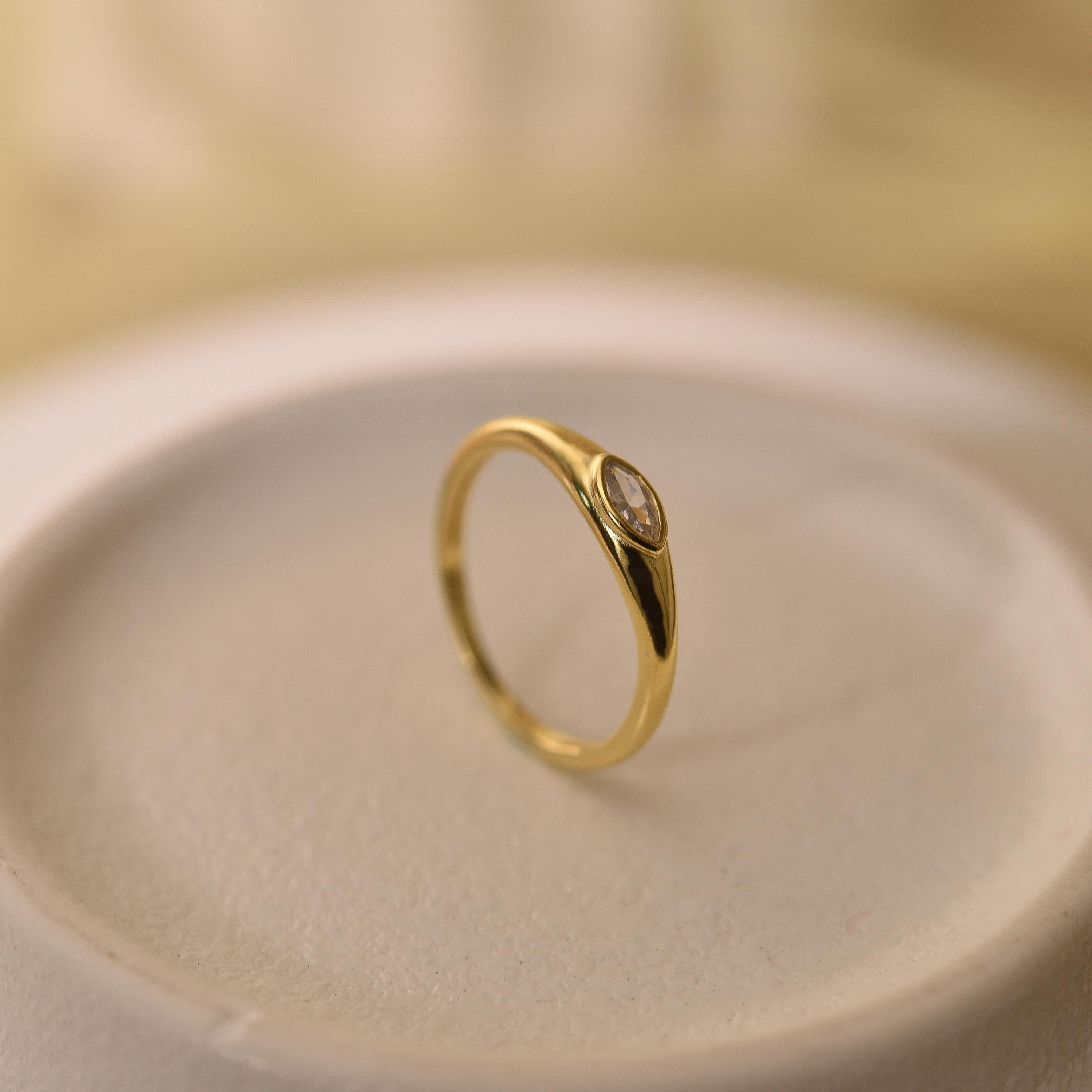 Eye Signet Ring