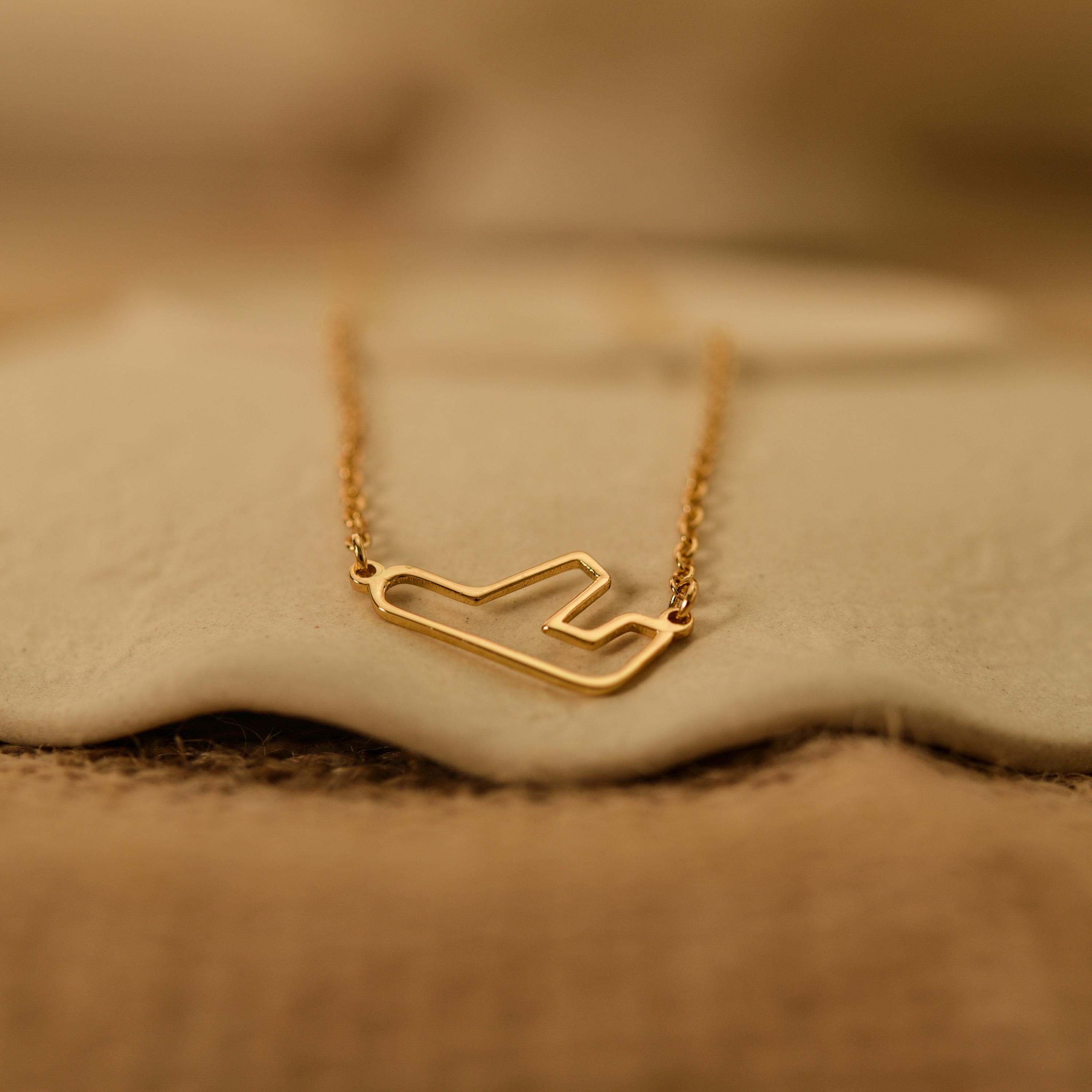 Dainty Airplane Necklace