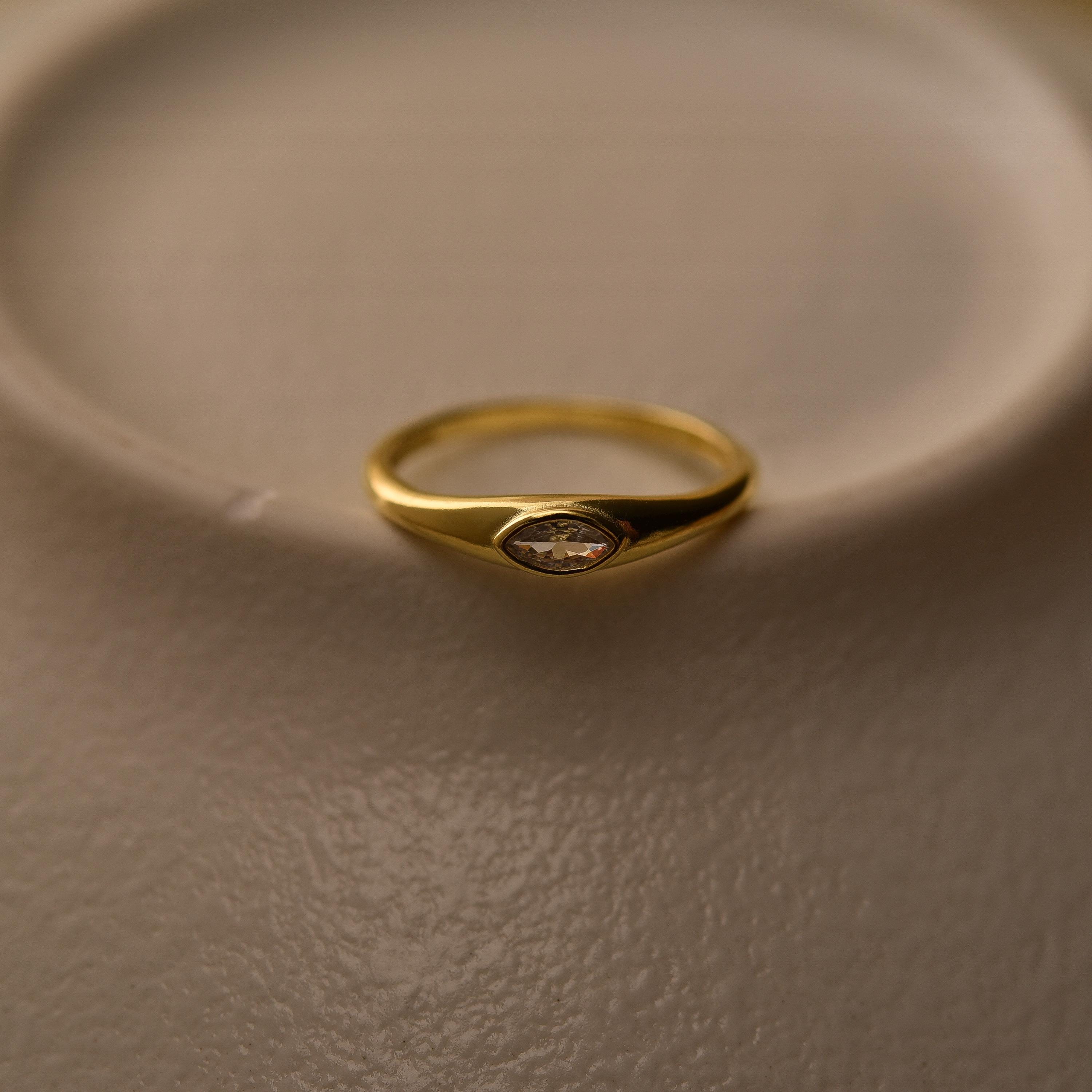 Eye Signet Ring