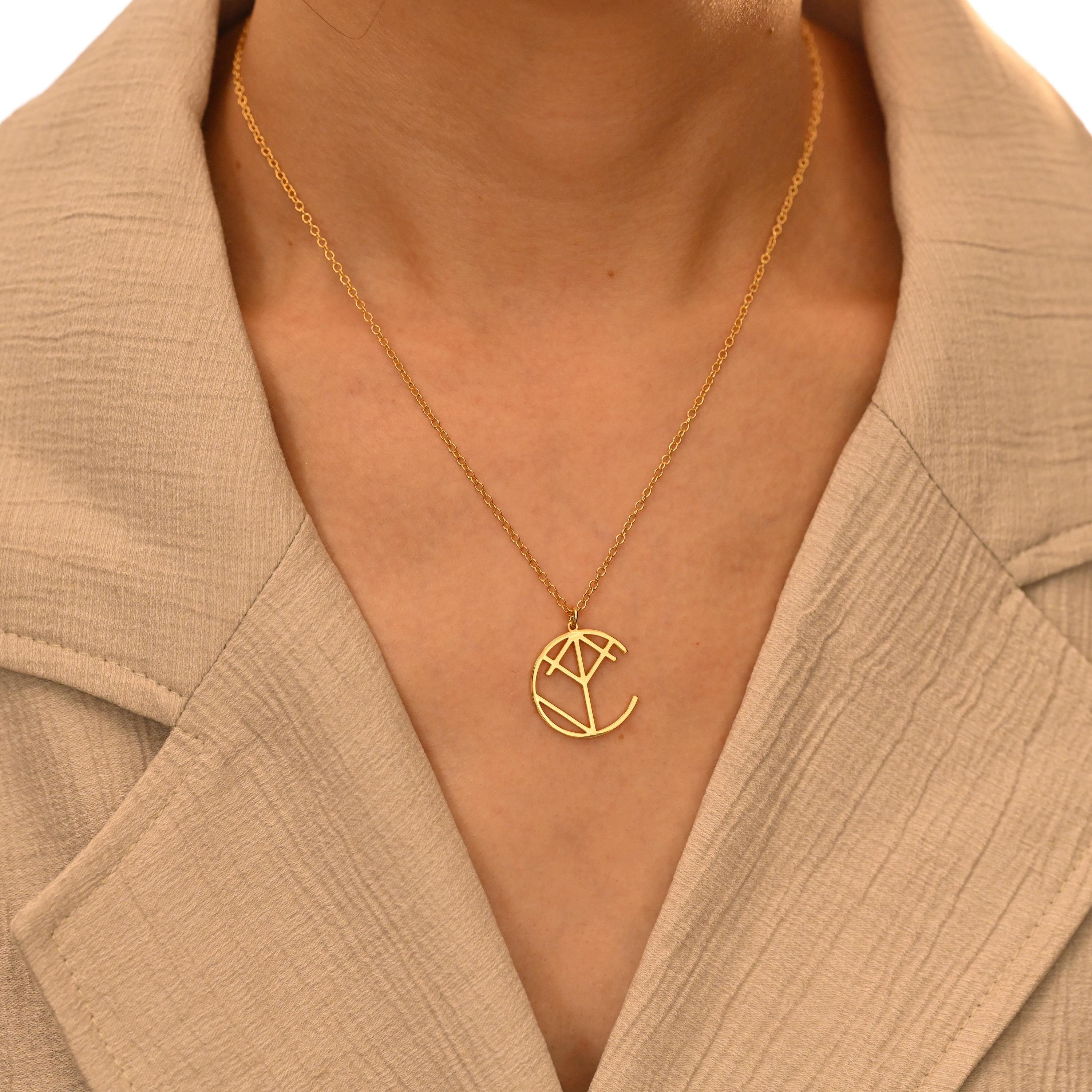 Logo Name Necklace