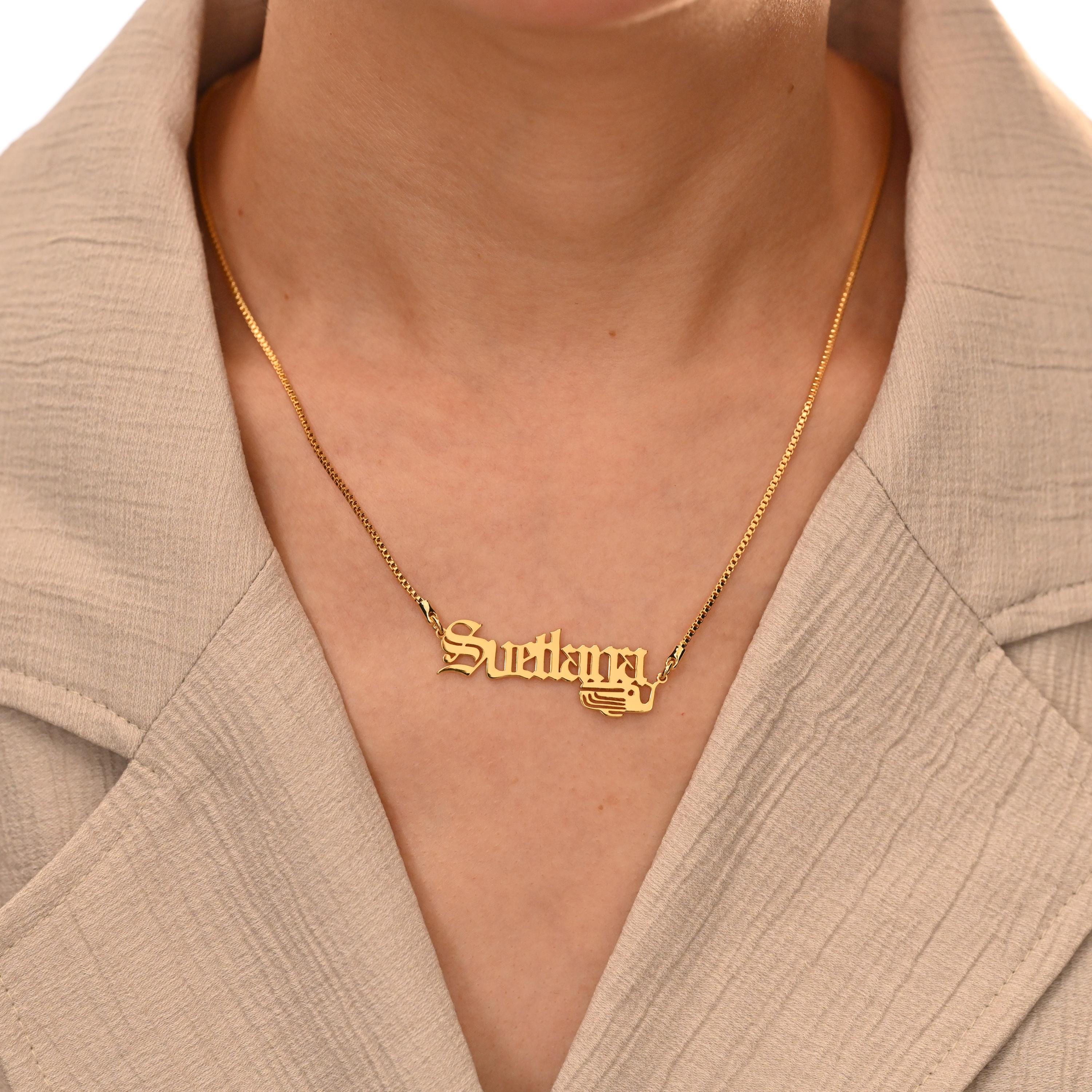 Custom Initial Necklace