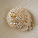 Pearl Gemstone Dangling Earrings, Pearl Hoop Earrings, Gold Earrings, Gifts for Girlfriend, Bridesmaid Gifts, Wedding Gifts, K0082