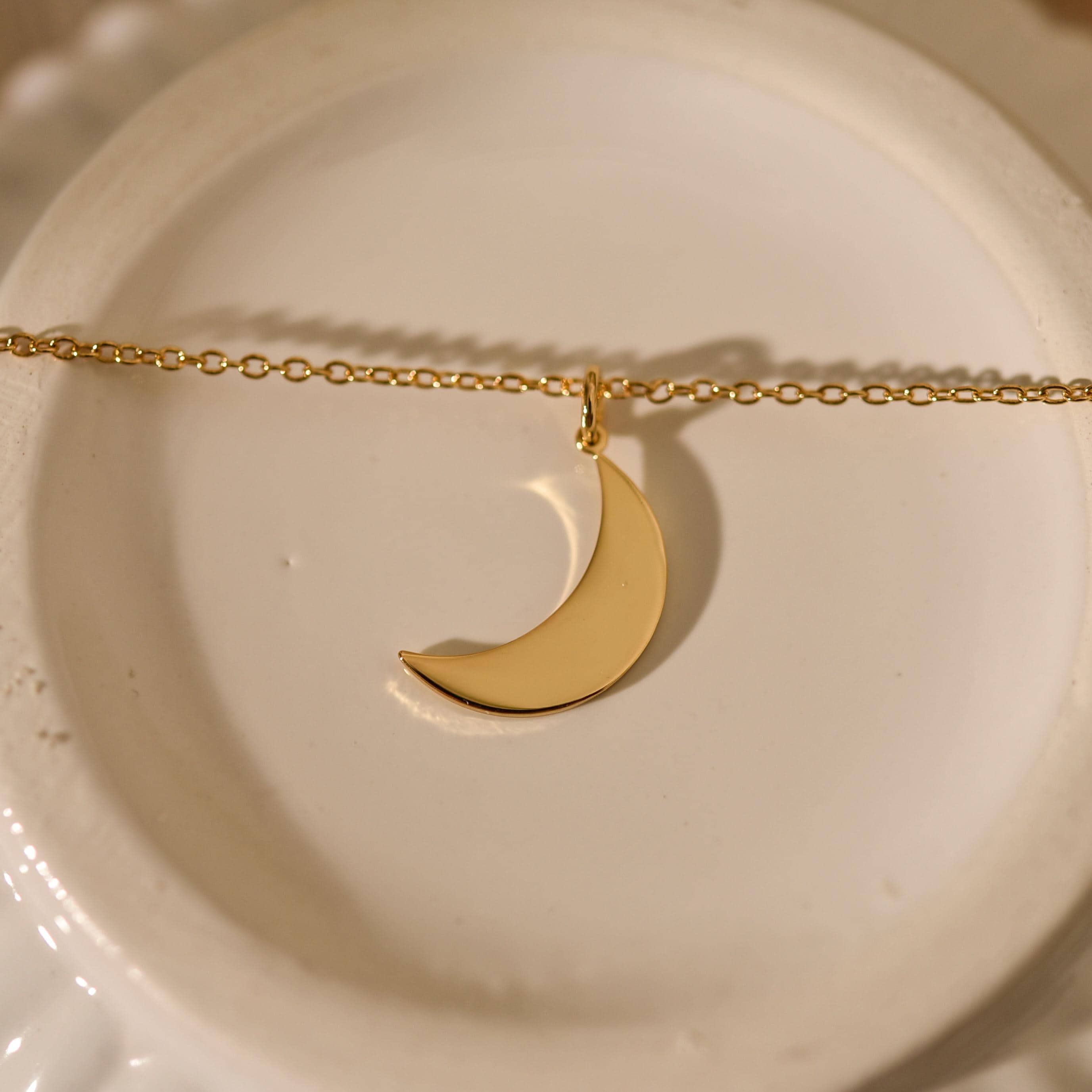 Moon Necklace, Celestial Necklace
