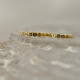 Beaded Huggie Earrings, Sphere Huggie Earrings, CZ Diamond Earrings, Huggie Hoop, Minimalist Jewelry, Birthday Gift, Wedding Gifts, K0089