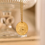 Personalized Flower Necklace