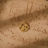 Celestial Necklace, Mars Crater Necklace, Universe Necklace, Spiritual Jewelry, Minimalist Jewelry, Anniversary Gift, Birthday Gifts, GS0074