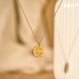Personalized Name Necklace, Sun Necklace