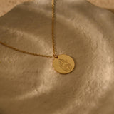 Personalized Hamsa Eye Necklace