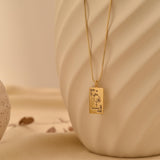 Tarot Card Necklace