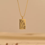 Tarot Card Necklace