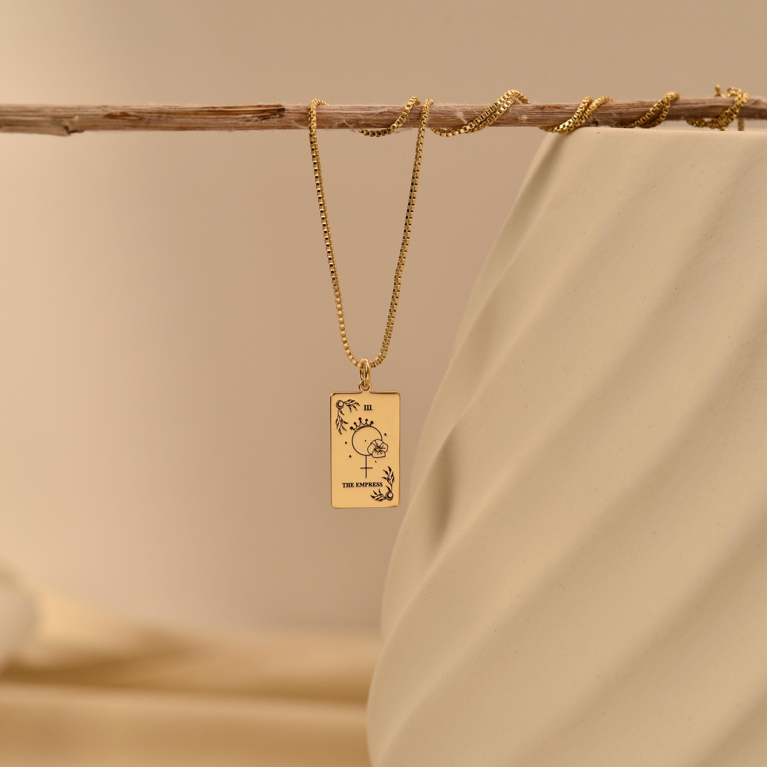 Tarot Card Necklace