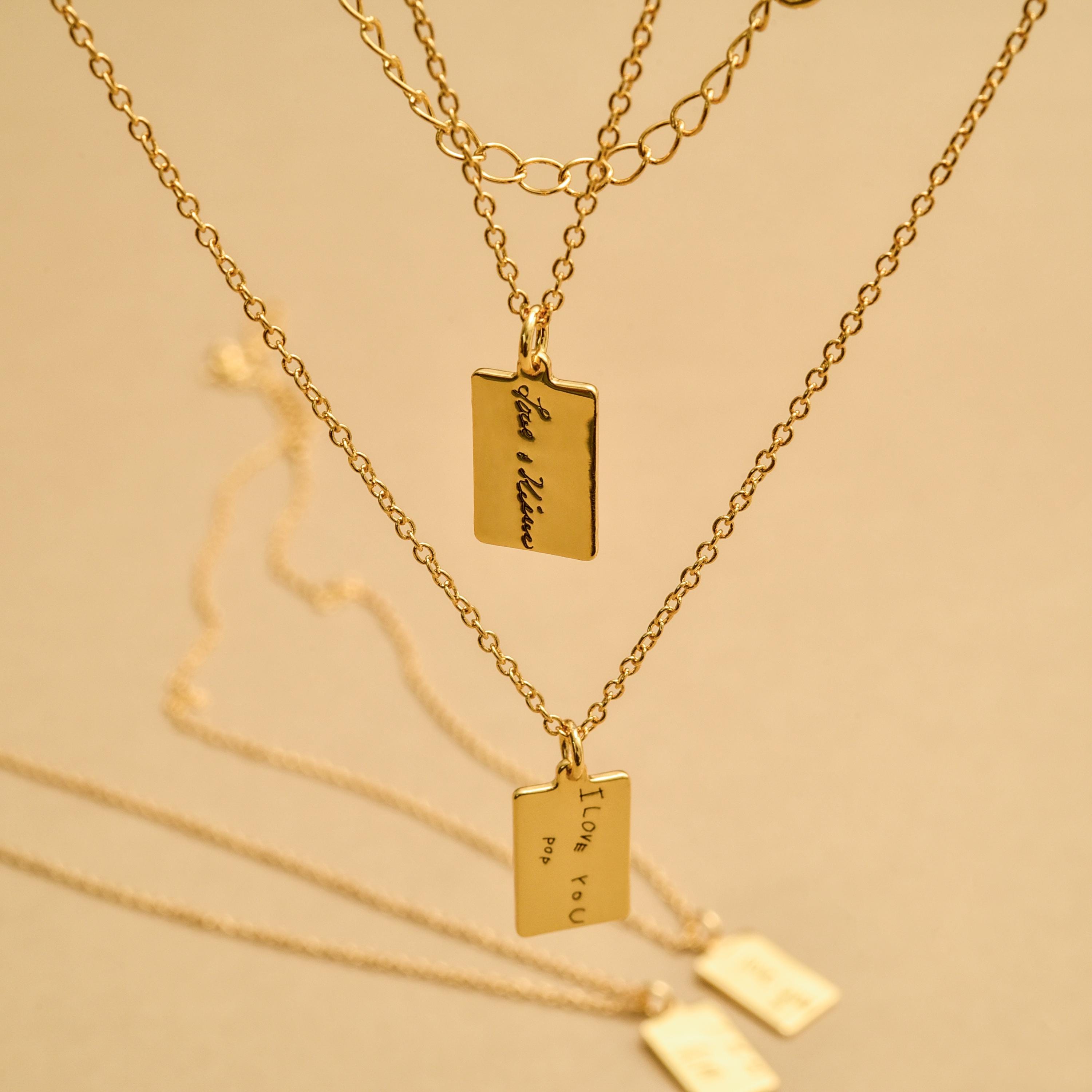 Custom Handwriting Necklace