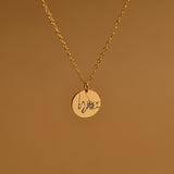 Personalized Father and Daughter Necklace