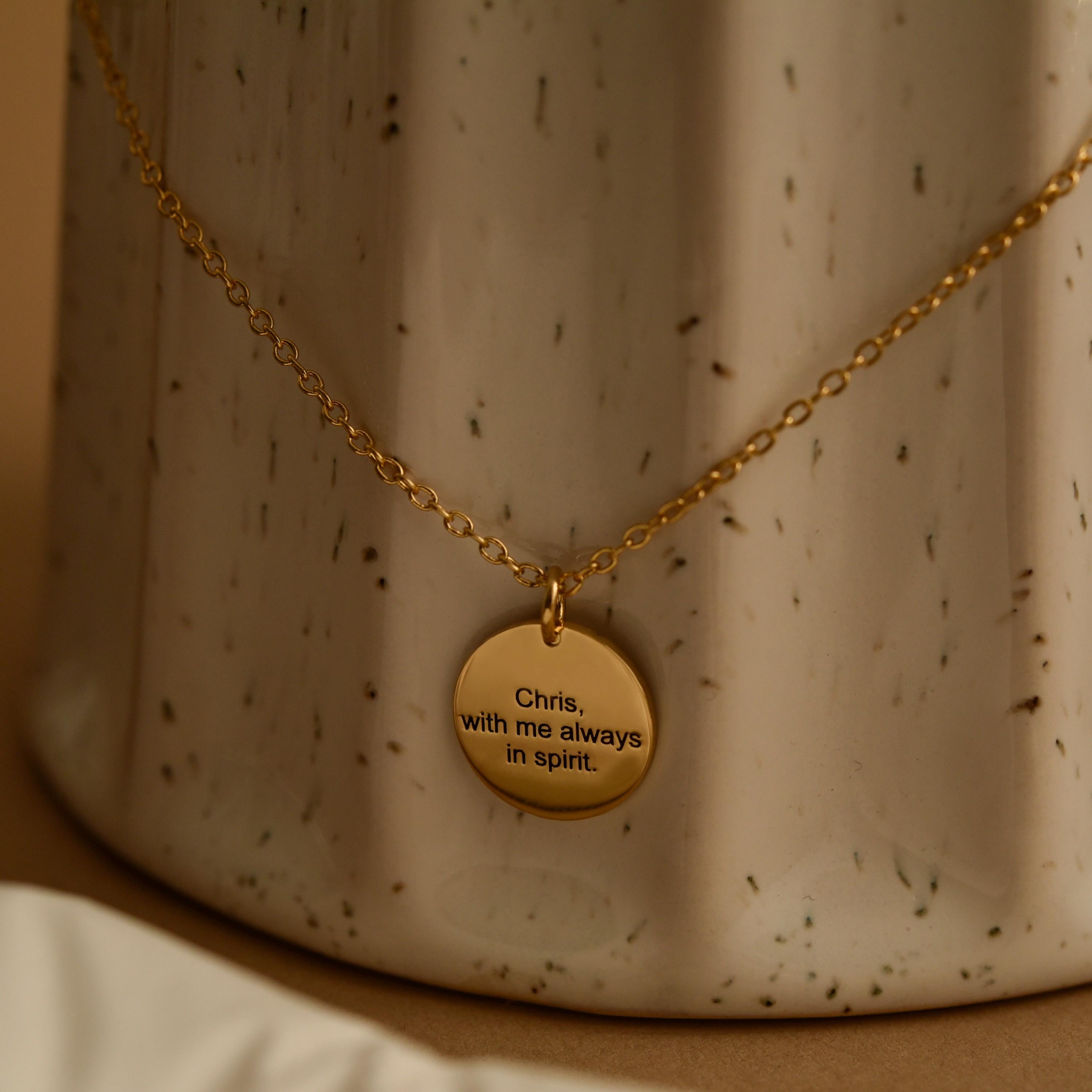 Dad and Kid Necklace
