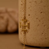 18K Gold Hands of God Bracelet, Spiritual Gold Chain, Minimalist Bracelet, Protection Bracelet, Unique Gift for Her, GS0111