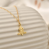Christian Mariam Monogram Necklace