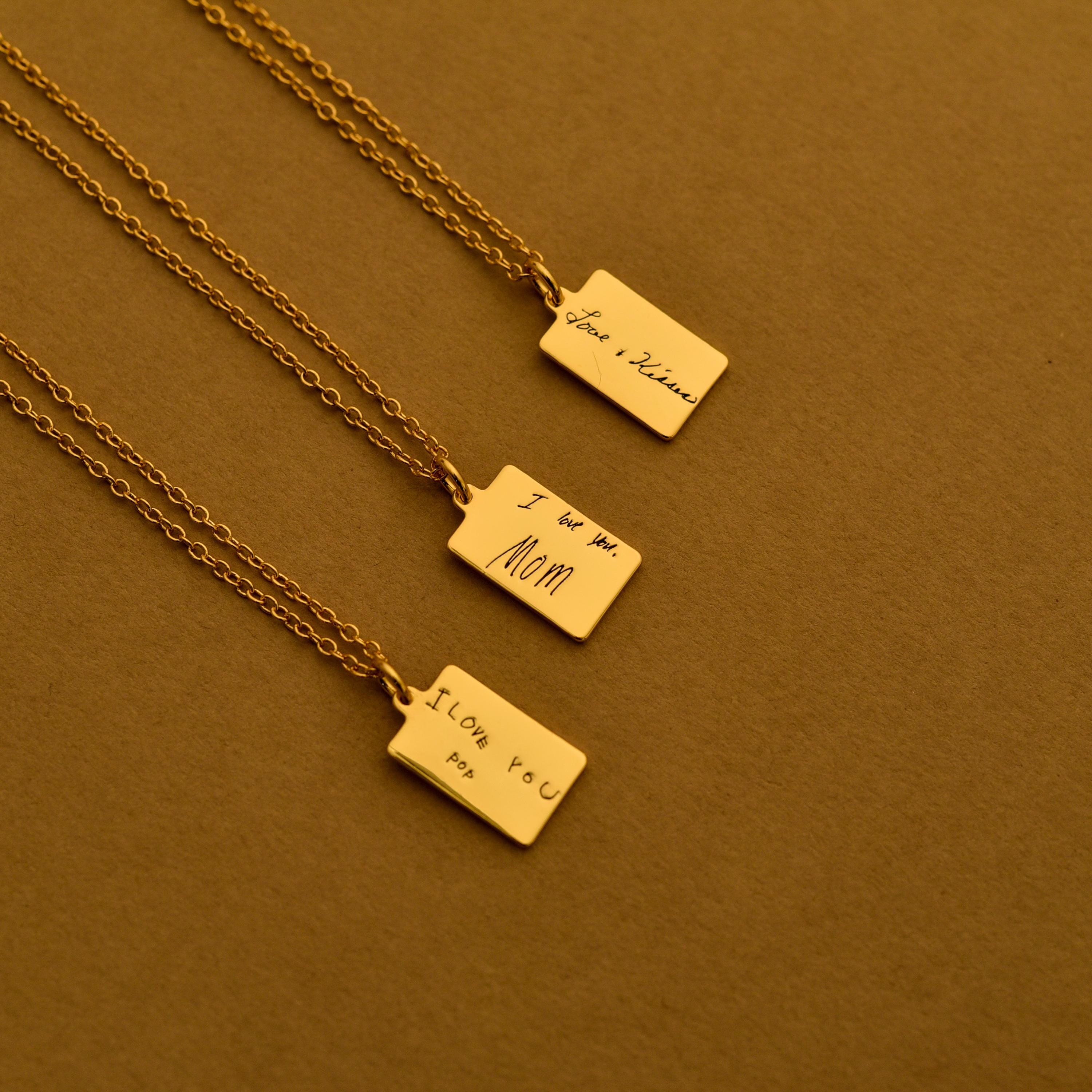 Custom Handwriting Necklace