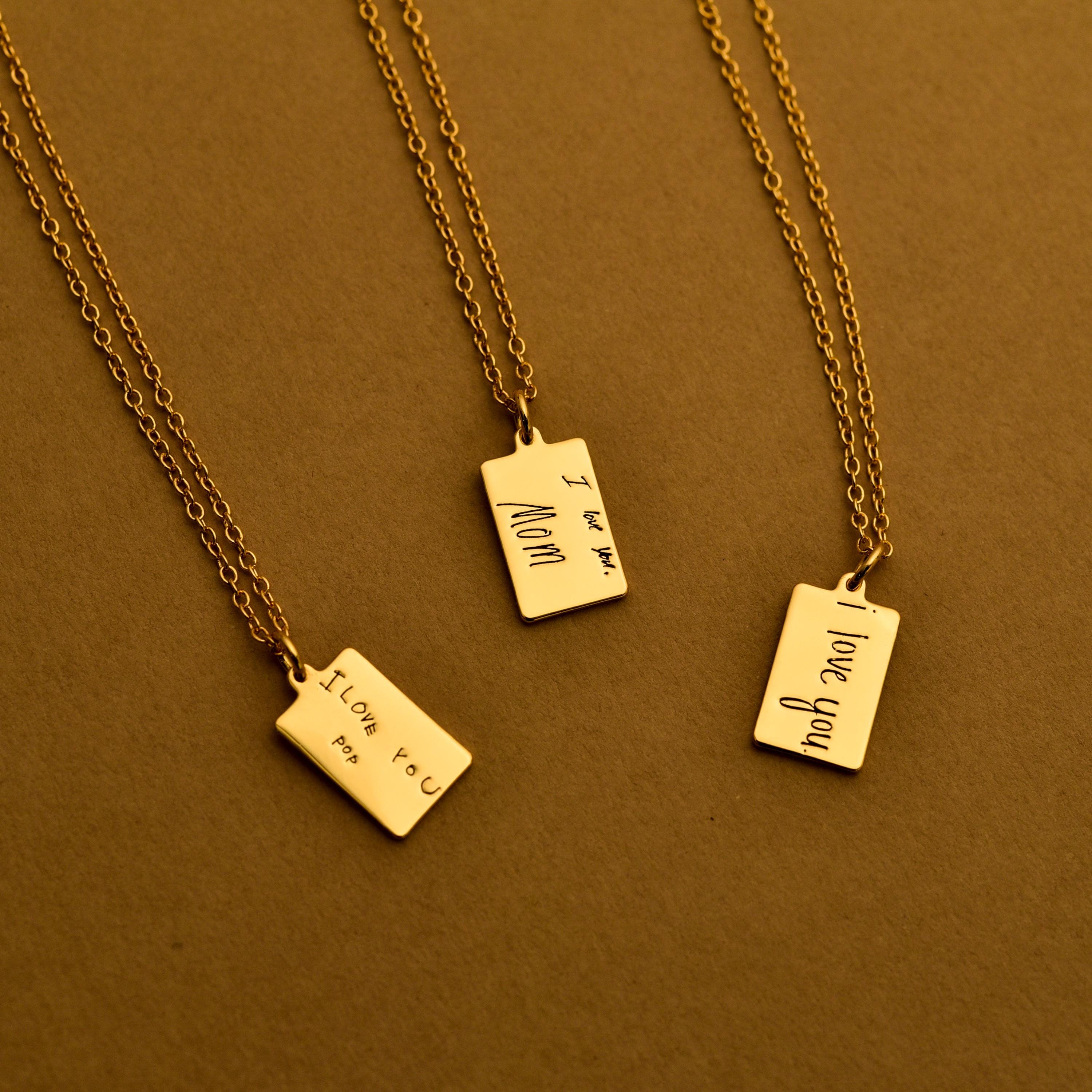 Custom Handwriting Necklace