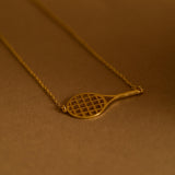Tennis Racket Necklace