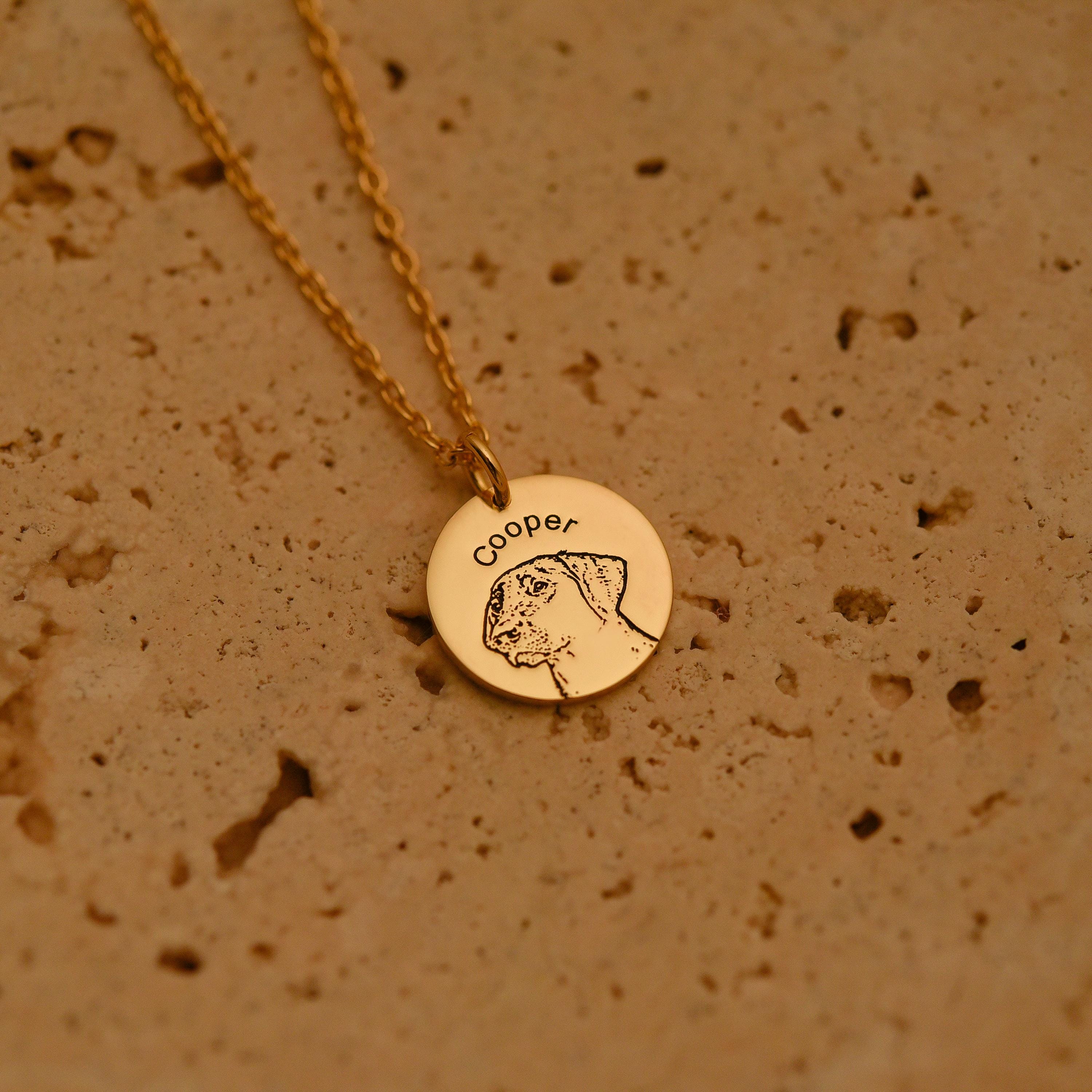 Custom Dog Name Necklace