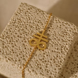 Leviathan Satan Cross Bracelet