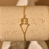 Alpha Omega Bracelet, Christian Symbol Jewelry, Faith Bracelet, Religious Gift, Greek Letters Jewelry, Spiritual Unisex Bracelet, GS0112