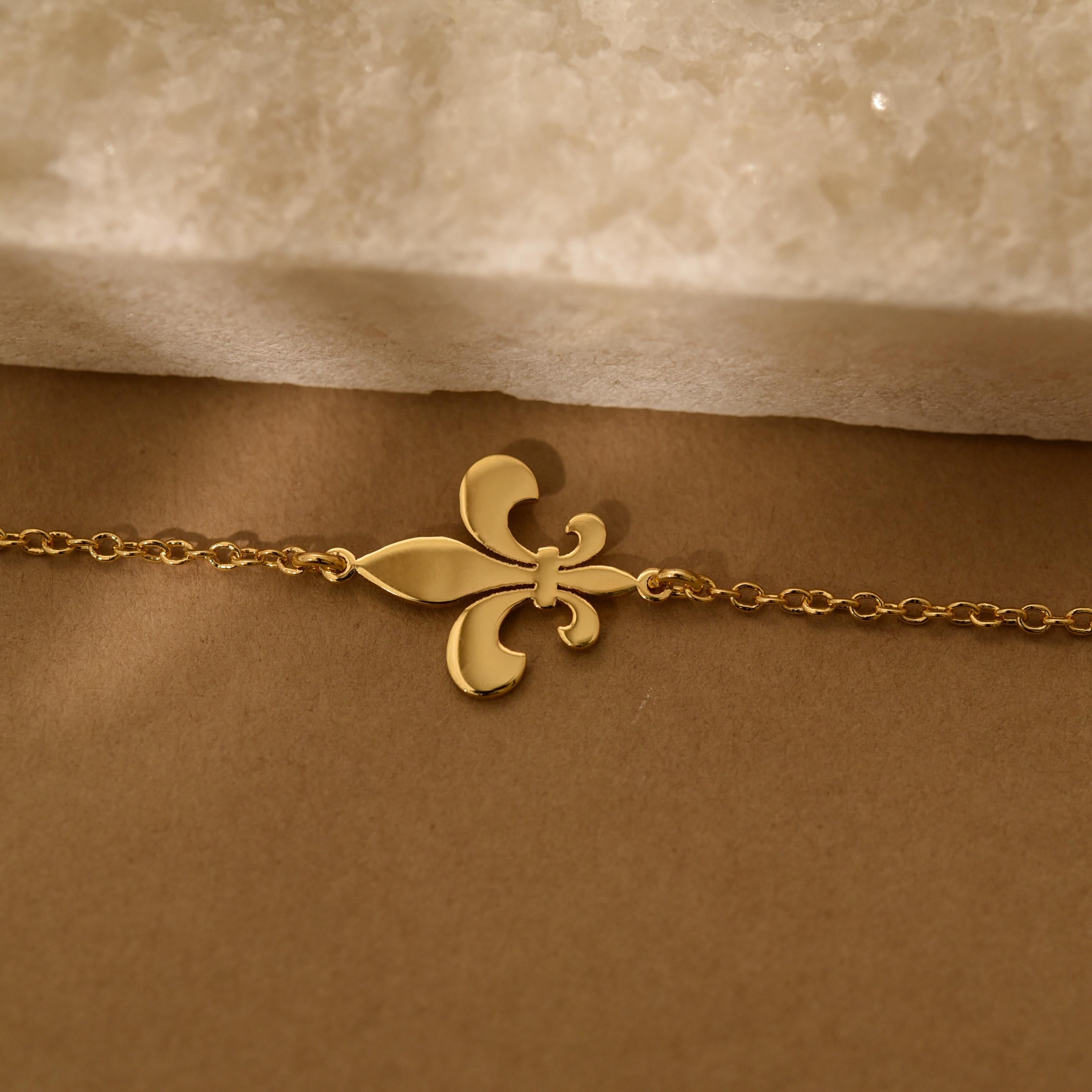 Fleur de Lis Bracelet